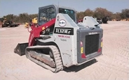 Back corner for used Takeuchi Track Loader